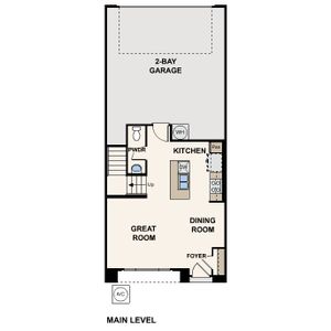 New construction Townhouse house 5108 Union Heights Wy, Flowery Branch, GA 30542 plan One - image