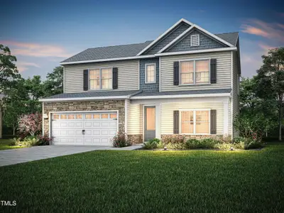 New construction Single-Family house 49 Neuse Bluff Cir, Clayton, NC 27527 - image
