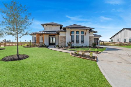 New construction Single-Family house 2013 Whispering Oaks Ln, Waller, TX 77484 - photo 0