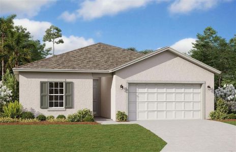 New construction Single-Family house 808 Silver Palm Drive, Haines City, FL 33844 - photo 0