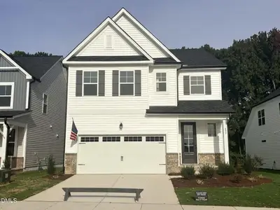New construction Single-Family house 609 Crescent Wood Trl, Zebulon, NC 27597 plan The Adalynn A - image