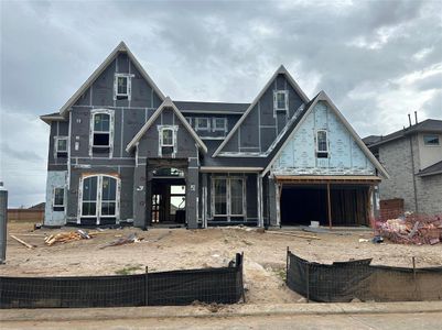 New construction Single-Family house 24703 Celestial Lily Drive, Katy, TX 77493 MONTEREY- photo 0