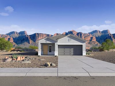 New construction Single-Family house 35961 West San Ildefanso Avenue, Maricopa, AZ 85138 - photo 0