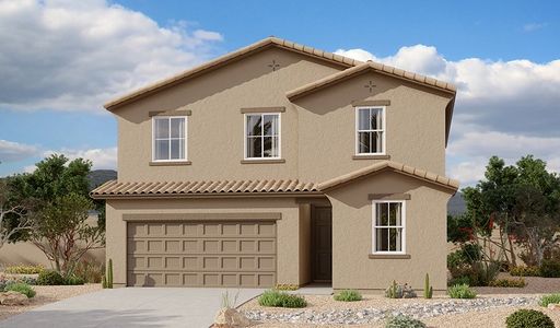 New construction Single-Family house 21673 E Steer Dr, Red Rock, AZ 85145 Pearl- photo 0