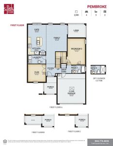 New construction Single-Family house 339 Bottle Brush Dr, Haines City, FL 33844 plan Pembroke - image 3