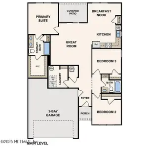 New construction Single-Family house 10412 Greystone Dr, Glen St. Mary, FL 32040 plan Beaumont - image 2
