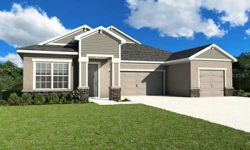 New construction Single-Family house 798 Cypress Creek Run, St. Cloud, FL 34771 plan Monroe - image