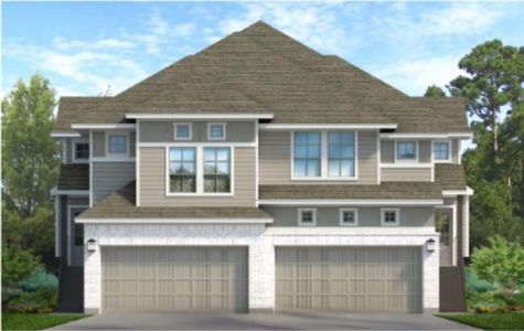New construction Townhouse house 421 E Coralburst Lp, Montgomery, TX 77316 - image