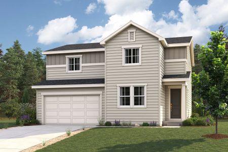 New construction Single-Family house 335 Amy Ave, Fort Lupton, CO 80621 plan Powell - image