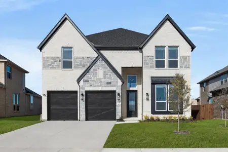 New construction Single-Family house 1200 Flock Dr, Mansfield, TX 76063 plan Sheffield EW F - image