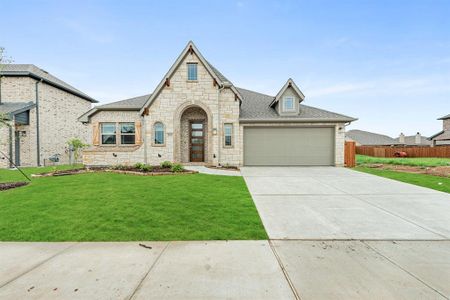 New construction Single-Family house 2613 Emerald Trace Drive, Denton, TX 76226 Hawthorne II- photo 0