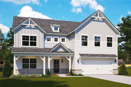 New construction Single-Family house 5558 Overview Dr, Flowery Branch, GA 30542 - image