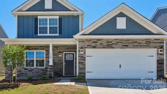 New construction Single-Family house 1608 Secrest Commons Dr, Monroe, NC 28112 plan Winston - image