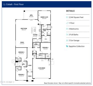 New construction Single-Family house 34391 W Ebony Road, San Tan Valley, AZ 85144 - photo 0