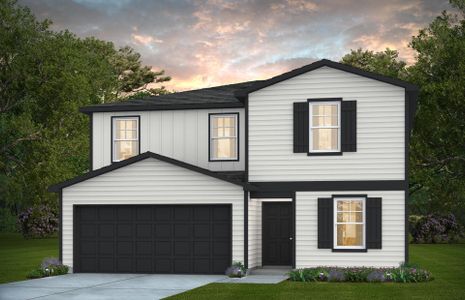 New construction Single-Family house 101 Eagle Valley Dr, Elgin, TX 78621 plan Sandalwood - image