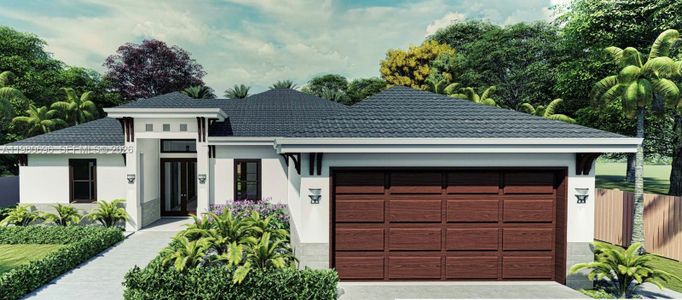 New construction Single-Family house 3813 26th Street SW, Lehigh Acres, FL 33976 - image