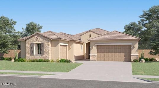 New construction Single-Family house 3044 E Lucky Horseshoe Ln, San Tan Valley, AZ 85140 plan Evolution Plan 5582 - image