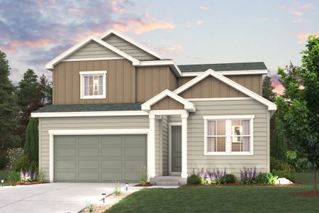 New construction Single-Family house 2099 Upland St, Lochbuie, CO 80603 plan The Platte - image
