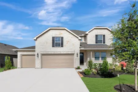 New construction Single-Family house 3321 Wickfield Pass Ln, League City, TX 77573 plan Omaha - image