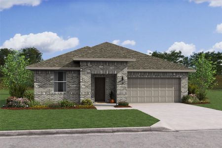 New construction Single-Family house 685 Daniels Lake Ln, Dayton, TX 77535 plan Daffodil IV - image