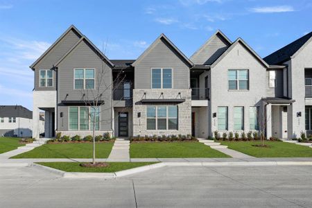 New construction Townhouse house 2526 Brunswick Wy, Allen, TX 75013 plan Harlan - image