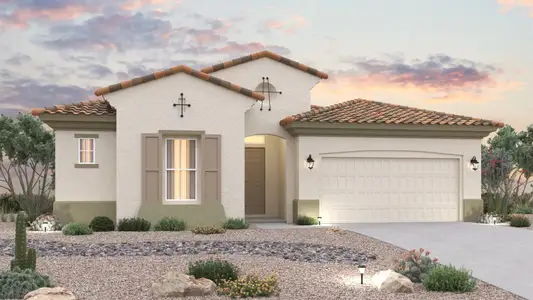 New construction Single-Family house 18903 W Mclellan Rd, Waddell, AZ 85355 plan Topaz - image