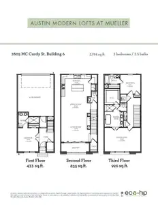 New construction Townhouse house 2805 Mccurdy St, Unit 6, Austin, TX 78723 - image 3
