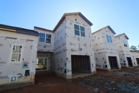 New construction Townhouse house 2475 Englemann Dr, New Hill, NC 27562 Hazelnut- photo 4 4