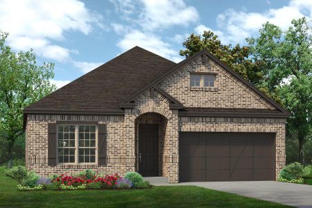 New construction Single-Family house 8600 White Rock Lane, Denton, TX 76226 Brookstone I- photo 0