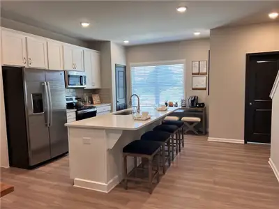 New construction Townhouse house 27 Cobalt Ln, Unit 77, Newnan, GA 30265 plan Eaves - image 6