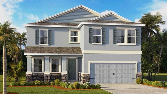 New construction Single-Family house 7061 SW 44th Cir, Ocala, FL 34476 plan Coral - image