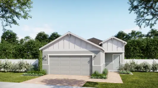 New construction Single-Family house 6709 Golden Eagle Blvd, Howey-in-the-Hills, FL 34737 plan Coral - image