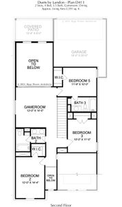 New construction Single-Family house 10575 Wells Br, Frisco, TX 75035 plan Duets D413 - image 3