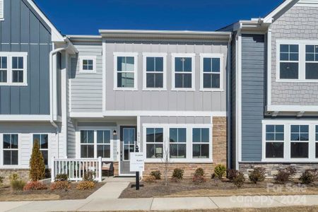 New construction Townhouse house 5919 Wetlands Alley, Charlotte, NC 28215 Plan 1- photo 0