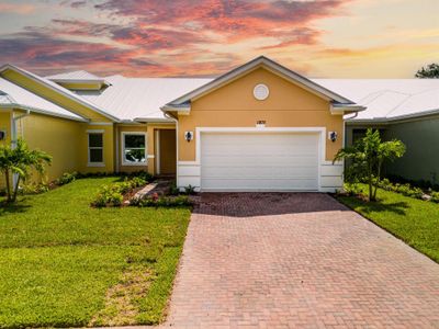 New construction Townhouse house 1805 Bridgepointe Circle, Unit 2, Vero Beach, FL 32967 - photo 0