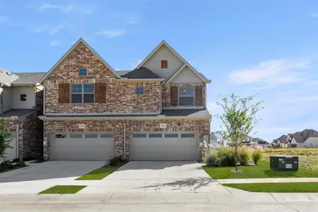 New construction Townhouse house 9007 Indianola Trl, Oak Point, TX 75068 plan Granite (FE) - image