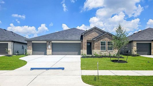 New construction Single-Family house 31323 Kenswick Grove Lane, Fulshear, TX 77441 The Courtland- photo 0