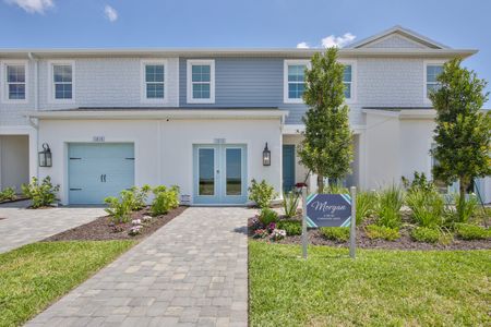New construction Townhouse house 2013 Coconut Palm Cv, Lakewood Ranch, FL 34212 plan Morgan - image