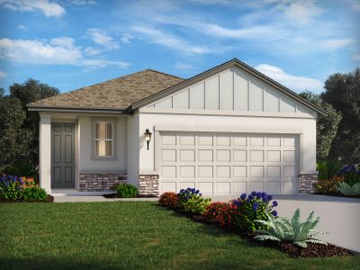 New construction Single-Family house 9118 Dalera Cv, Palmetto, FL 34221 plan Everglade - image