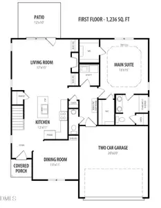 New construction Single-Family house 137 Cardovia Wy, Wendell, NC 27591 - image
