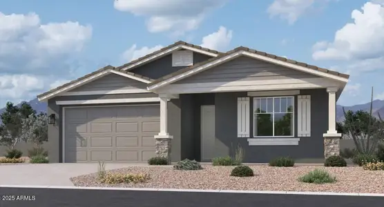 New construction Single-Family house 7715 W Saddlehorn Rd, Peoria, AZ 85383 plan Larkspur - image