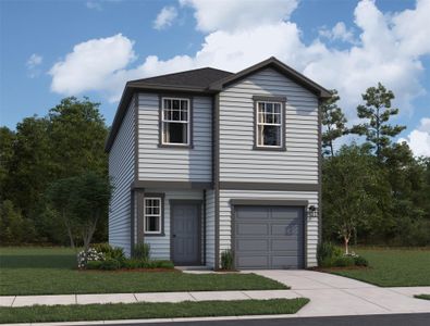 New construction Single-Family house 20419 Arches Rd, Magnolia, TX 77355 plan Compass - image