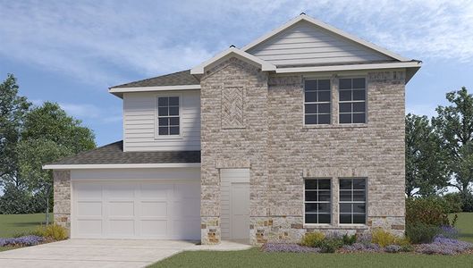 New construction Single-Family house 452 Lampasas Trail, Dayton, TX 77535 Plan E40R- photo 0