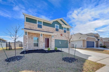 New construction Single-Family house 7611 Sparkling Light Dr, Del Valle, TX 78617 Selsey- photo 0