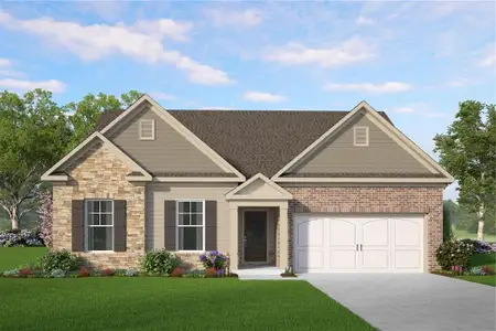 New construction Single-Family house 1401 Sunny Valley Ln, Braselton, GA 30517 plan Easton - image