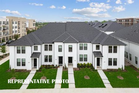 New construction Townhouse house 1852 Sacaton Trail, Plano, TX 75075 Hampton- photo 0