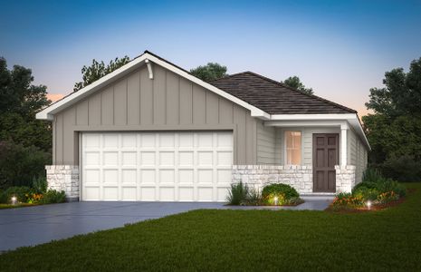 New construction Single-Family house 13312 Marlin Dock, San Antonio, TX 78245 plan Afton - image