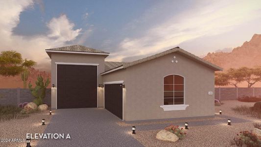 New construction Single-Family house 18823 N Avelino Drive, Maricopa, AZ 85138 Bisbee- photo 0