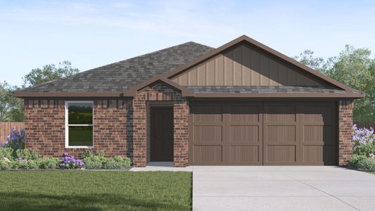 New construction Single-Family house 209 Boatright Blvd, Jarrell, TX 76537 plan Bradley - image