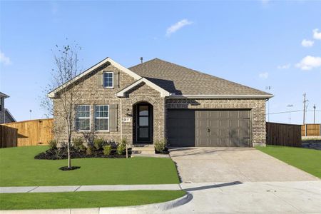 New construction Single-Family house 4107 Saltgrass Street, Melissa, TX 75454 Bowie Homeplan- photo 0